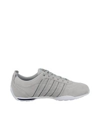 graue Wildleder niedrige Sneakers von K-Swiss