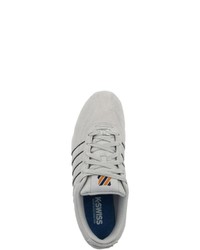 graue Wildleder niedrige Sneakers von K-Swiss