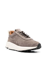 graue Wildleder niedrige Sneakers von Buttero