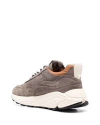 graue Wildleder niedrige Sneakers von Buttero