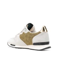 graue Wildleder niedrige Sneakers von Golden Goose Deluxe Brand