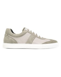 graue Wildleder niedrige Sneakers von Canali