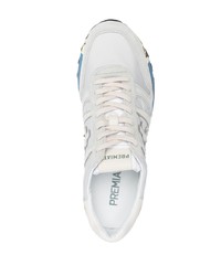 graue Wildleder niedrige Sneakers von Premiata