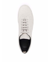 graue Wildleder niedrige Sneakers von Officine Creative