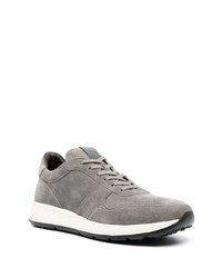 graue Wildleder niedrige Sneakers von Tod's