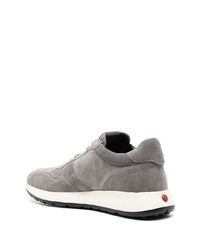 graue Wildleder niedrige Sneakers von Tod's