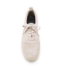 graue Wildleder niedrige Sneakers von Fear Of God