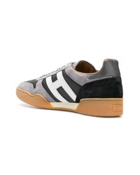 graue Wildleder niedrige Sneakers von Hogan