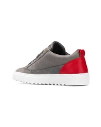 graue Wildleder niedrige Sneakers von Mason Garments