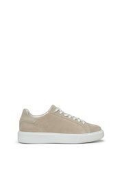 graue Wildleder niedrige Sneakers von Marc O'Polo