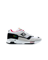 graue Wildleder niedrige Sneakers von New Balance