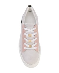 graue Wildleder niedrige Sneakers von Buscemi