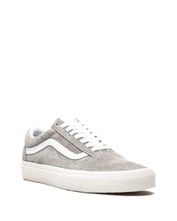 graue Wildleder niedrige Sneakers von Vans