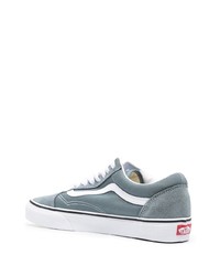 graue Wildleder niedrige Sneakers von Vans