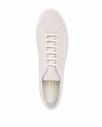 graue Wildleder niedrige Sneakers von Common Projects