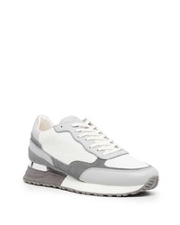 graue Wildleder niedrige Sneakers von Mallet