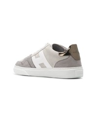 graue Wildleder niedrige Sneakers von Hogan