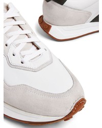 graue Wildleder niedrige Sneakers von Magnanni