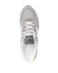 graue Wildleder niedrige Sneakers von Hogan