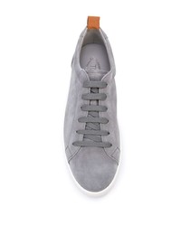 graue Wildleder niedrige Sneakers von Tod's