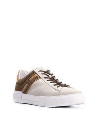 graue Wildleder niedrige Sneakers von Hogan