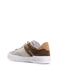 graue Wildleder niedrige Sneakers von Hogan