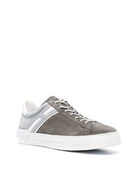 graue Wildleder niedrige Sneakers von Hogan