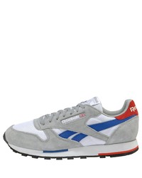 graue Wildleder niedrige Sneakers von Reebok Classic