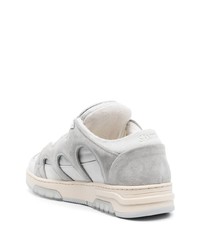 graue Wildleder niedrige Sneakers von Paura