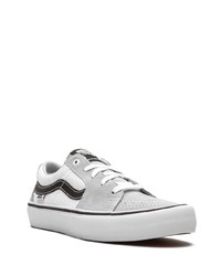 graue Wildleder niedrige Sneakers von Vans