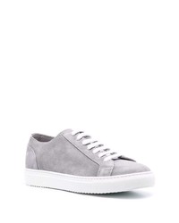 graue Wildleder niedrige Sneakers von Doucal's