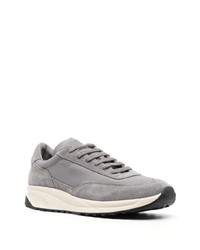 graue Wildleder niedrige Sneakers von Common Projects