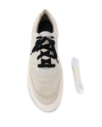 graue Wildleder niedrige Sneakers von Fear Of God