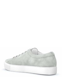 graue Wildleder niedrige Sneakers von Swear