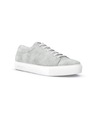 graue Wildleder niedrige Sneakers von Swear