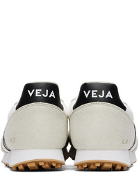 graue Wildleder niedrige Sneakers von Veja