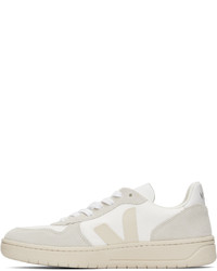 graue Wildleder niedrige Sneakers von Veja