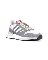 graue Wildleder niedrige Sneakers von adidas