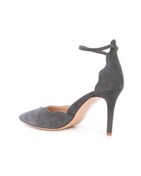 graue Wildleder Pumps von Marion Parke