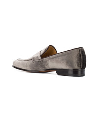 graue Wildleder Slipper von Steve's