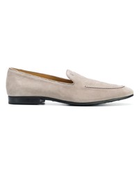 graue Wildleder Slipper von Tod's