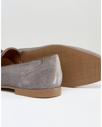 graue Wildleder Slipper von Asos