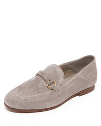 graue Wildleder Slipper