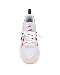 graue Wildleder Sportschuhe von New Balance