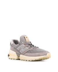 graue Wildleder Sportschuhe von New Balance