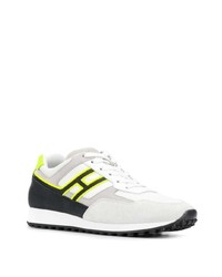 graue Wildleder Sportschuhe von Hogan