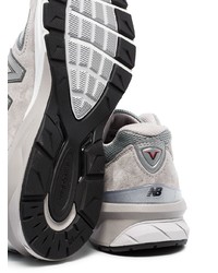 graue Wildleder Sportschuhe von New Balance