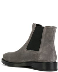 graue Wildleder Stiefeletten von Tod's