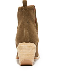 graue Wildleder Stiefeletten von Jeffrey Campbell