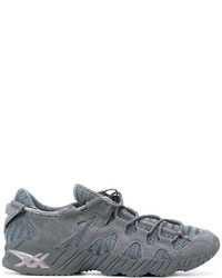 graue Wildleder Turnschuhe von Asics